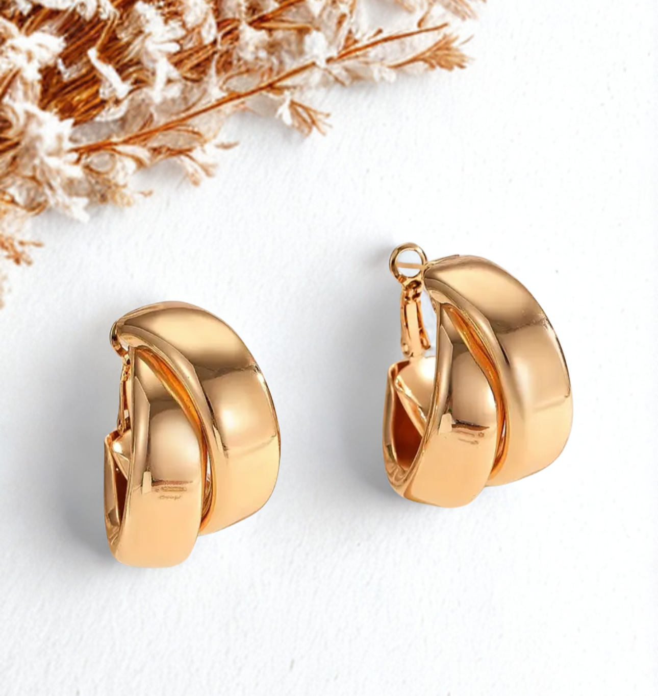 Multi-Layer Hooped Earrings